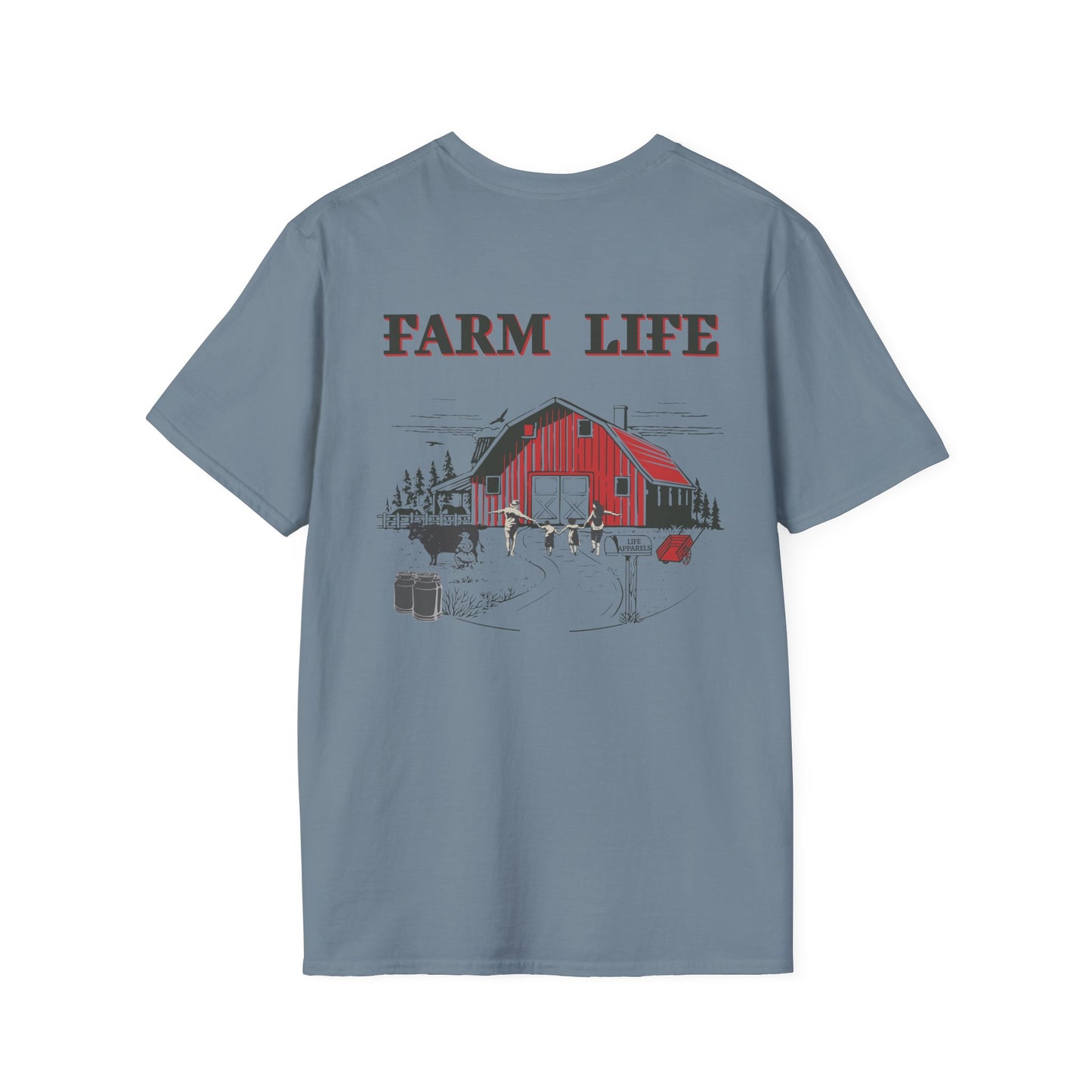 Farm Life T-Shirt - Softstyle Tee for Farm Lifestyles