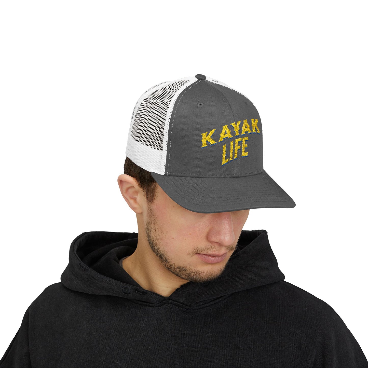 Kayak Life Snapback Trucker Cap - Perfect for Outdoor Enthusiasts