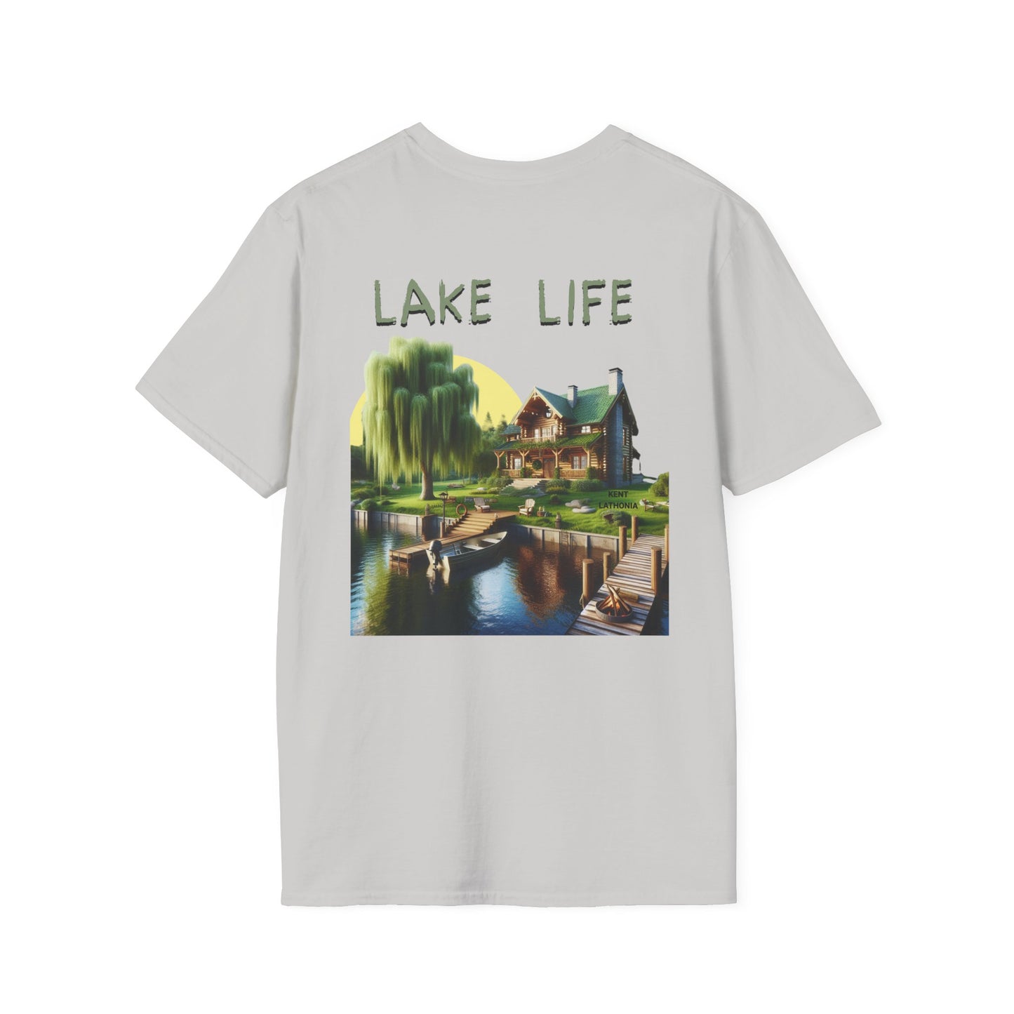 Lake Life Unisex Softstyle T-Shirt - Perfect Summer Outfit & Gift for Nature Lovers